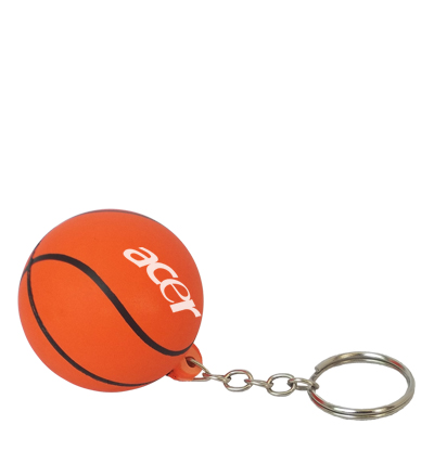 Chaveiro bolinha de basquete em vinil personalizad
