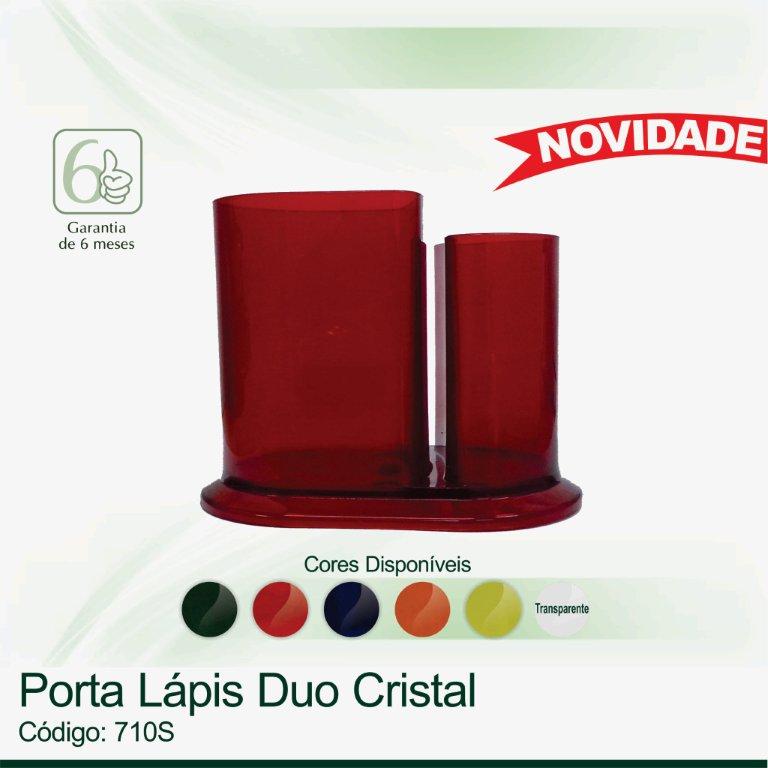 Porta Lápis - Cristal 