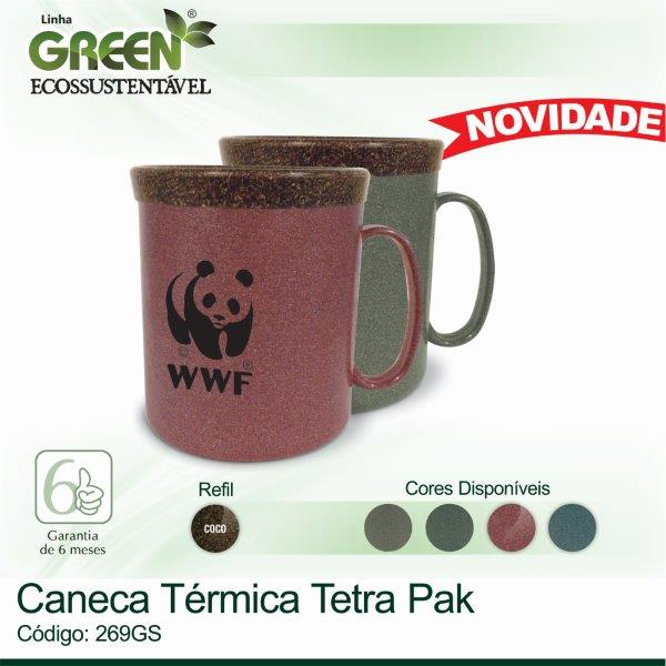 Caneca Térmica GREEN Treta PP 