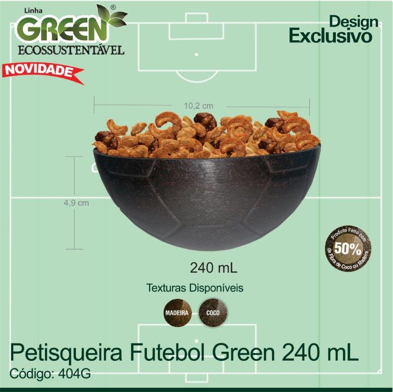 Petisqueira Futebol GREEN 240ml 